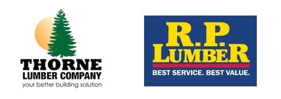 Thorne Lumber Company and R.P. Lumber Logos