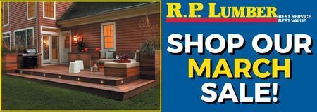 R.P. Lumber March 2026 Circular