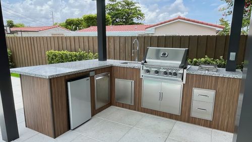 Building Materials for an Outdoor Kitchen R.P. Lumber Blog Article: Building Materials for an Outdoor Kitchen
