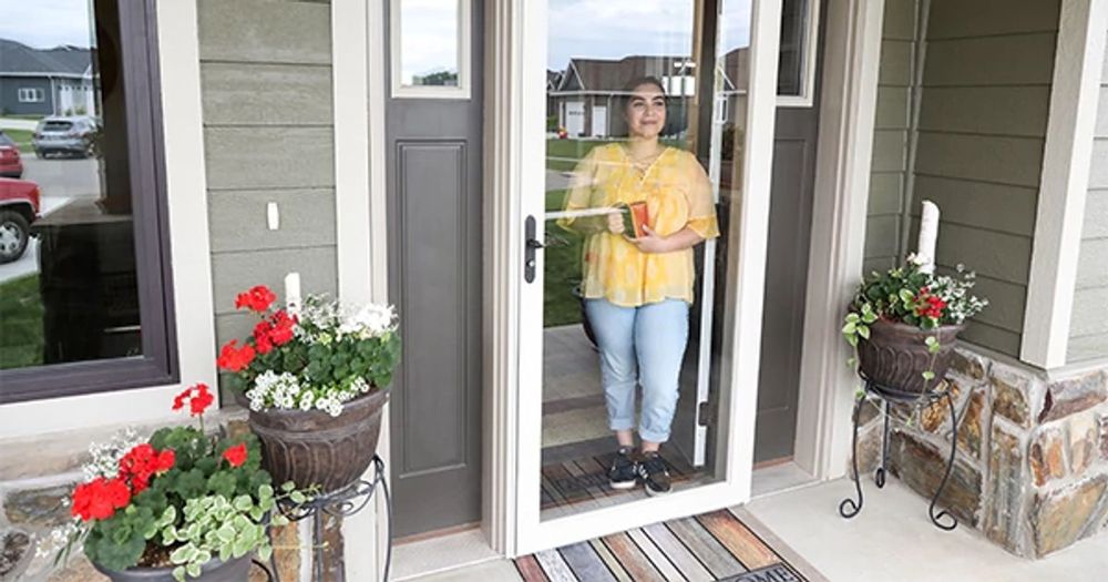 Full-View Storm Door